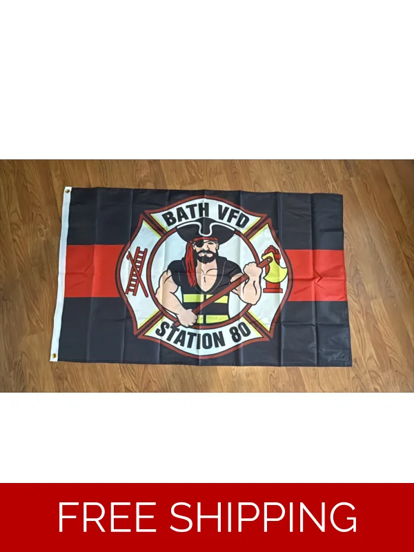 BATH FD FLAG - LARGE